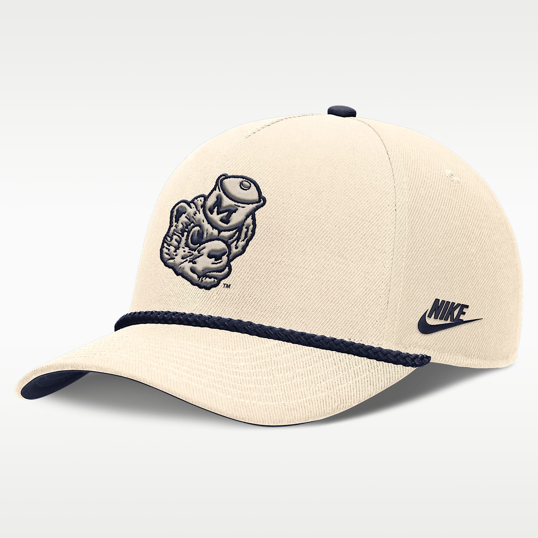 Michigan Legacy Vintage Rope Rise Men's Nike College Adjustable